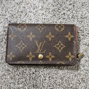 Louis Vuitton Dark Brown Monogram Wallet
